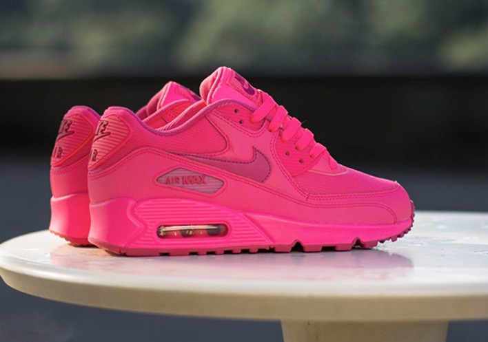 air max 90 femme fluo