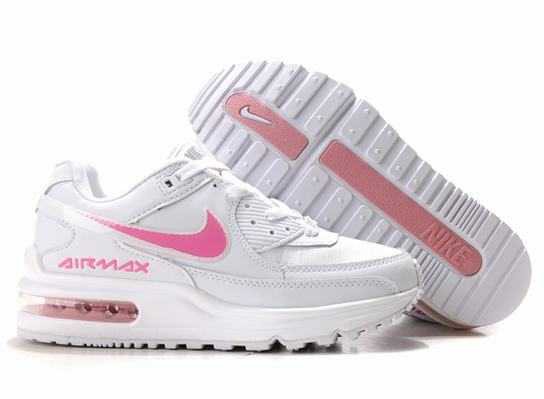 air max blanche et rose