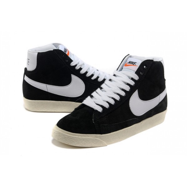 nike blazer noir en cuir