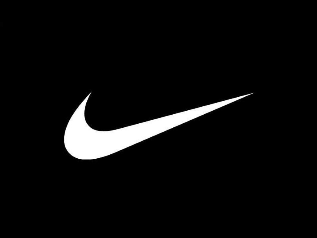 nike logo blanc png